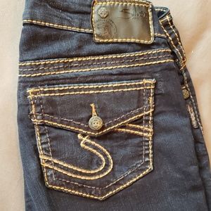 Silver Suki mid super skinny